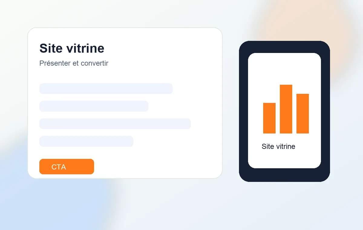 Creación de web vitrina en París - servicio web en París