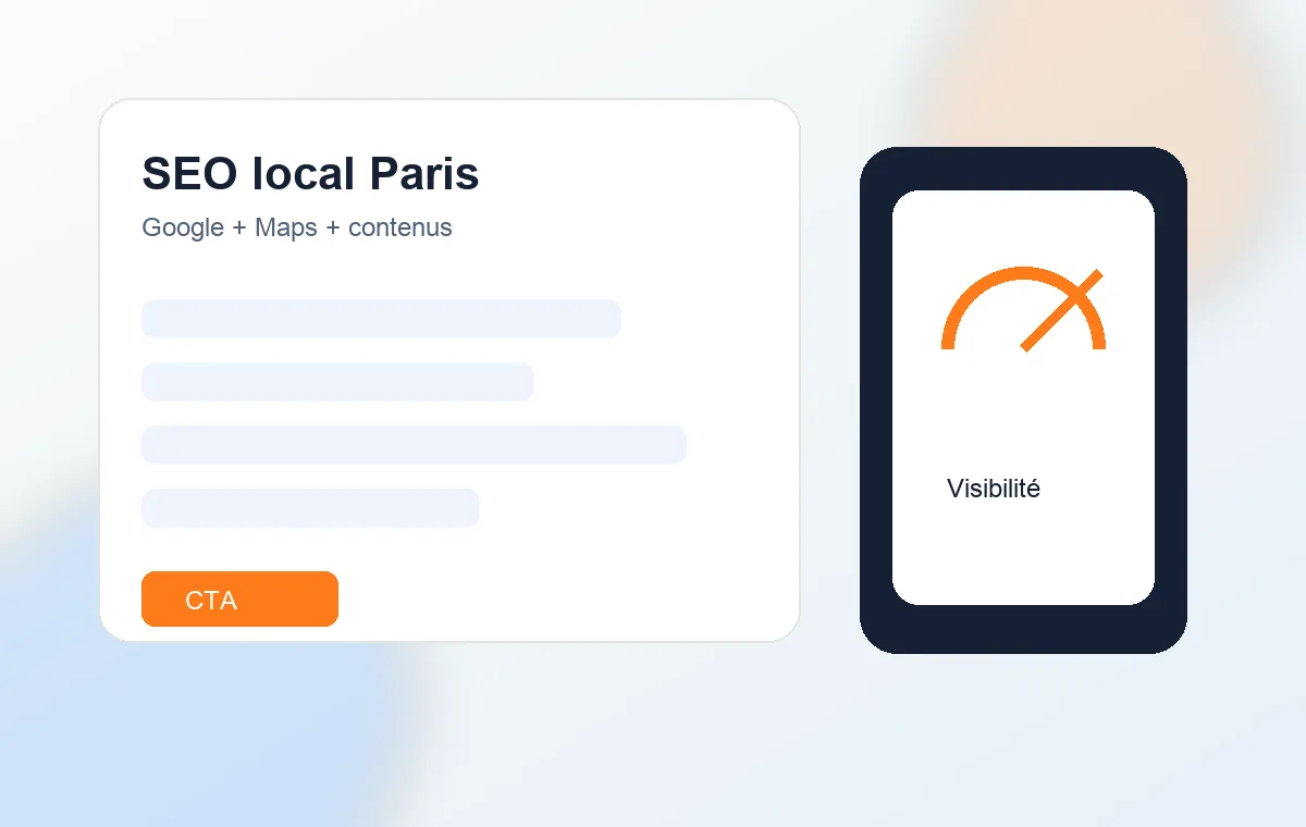 SEO local en París - servicio web en París