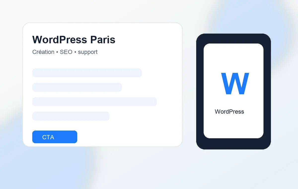 Webmaster WordPress en París - servicio web en París